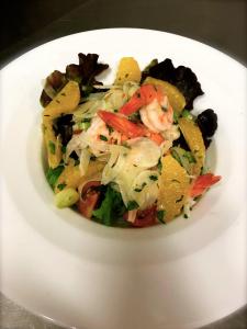 Garnelen-Fenchel-salat